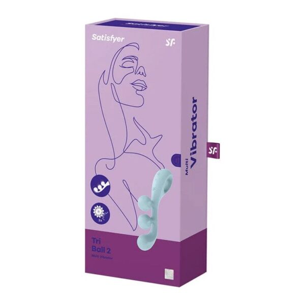 Універсальний вібратор Satisfyer Tri Ball 2, 3 мотори, гнеться - Зображення 7