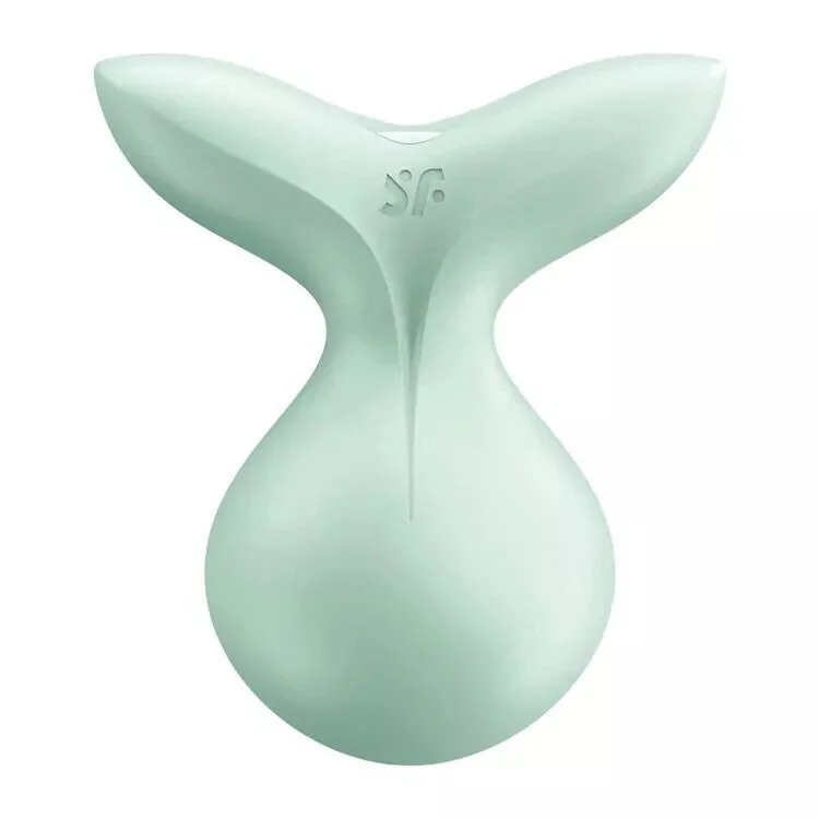Мінівібромасажер Satisfyer Viva la Vulva 3 Mint - Зображення 3