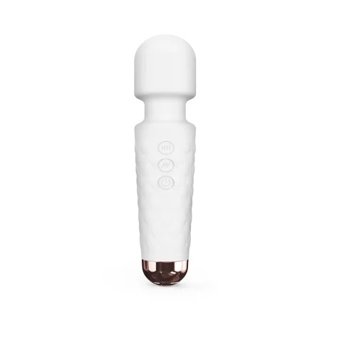 Мінівібромасажер Dorcel Wand Mini Wanderful White, водонепроникний