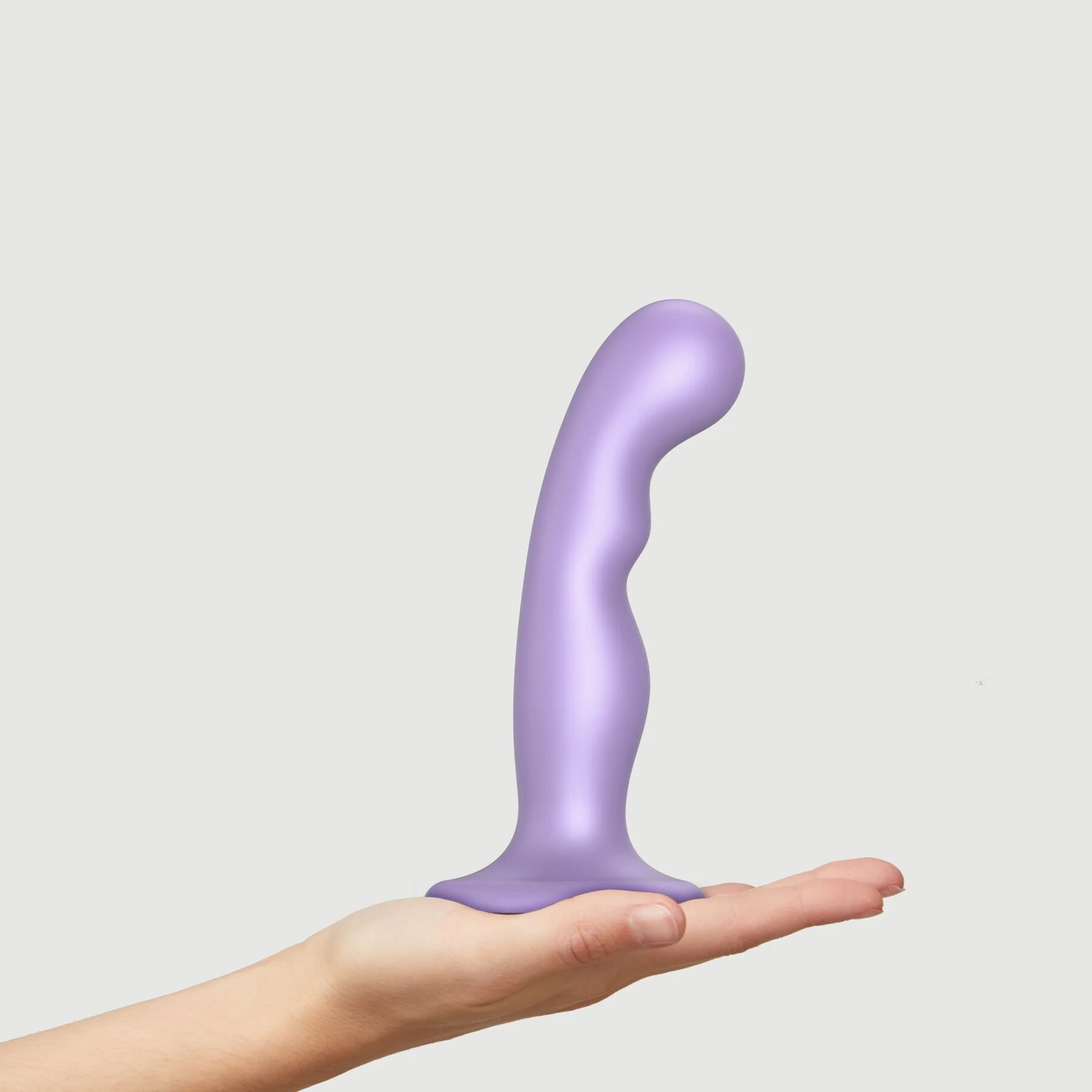 Насадка для страпона Strap-On-Me Dildo Plug P&G Lilas Metallic M - Зображення 3