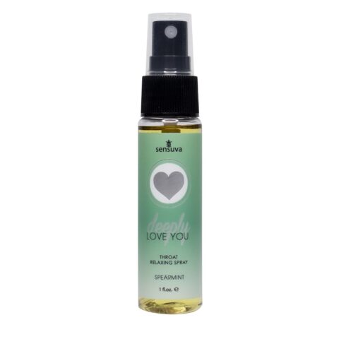 Спрей для мінету Sensuva Deeply Love You Spearmint (29 мл), для глибокого мінету