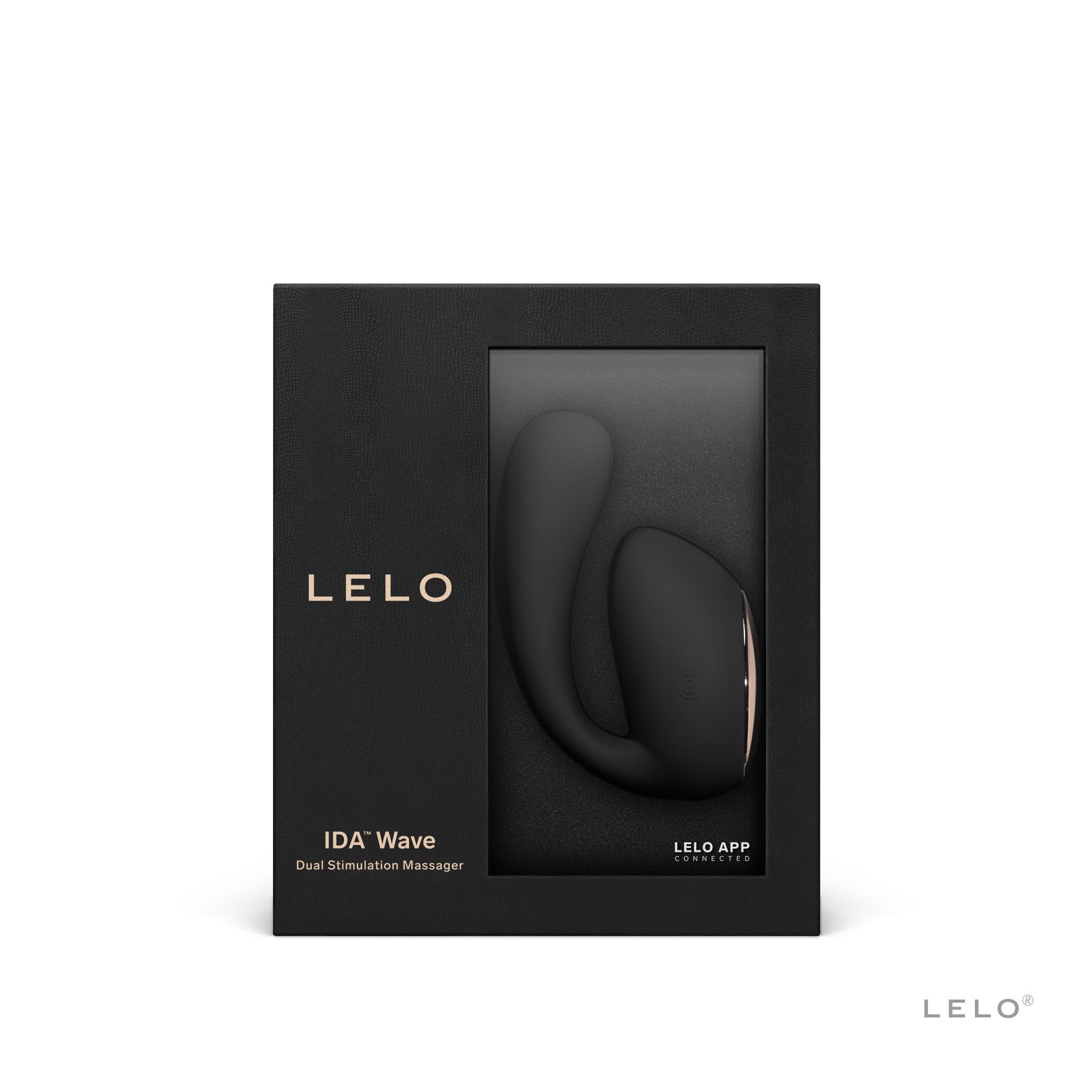 Смарт-вібратор LELO Ida Wave Black, вагінально-кліторальний, технологія WaveMotion, 2 мотори - Зображення 7