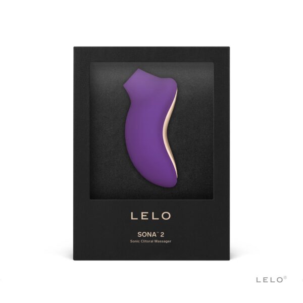Звуковий стимулятор клітора LELO SONA 2 Purple, 12 режимів - Зображення 4