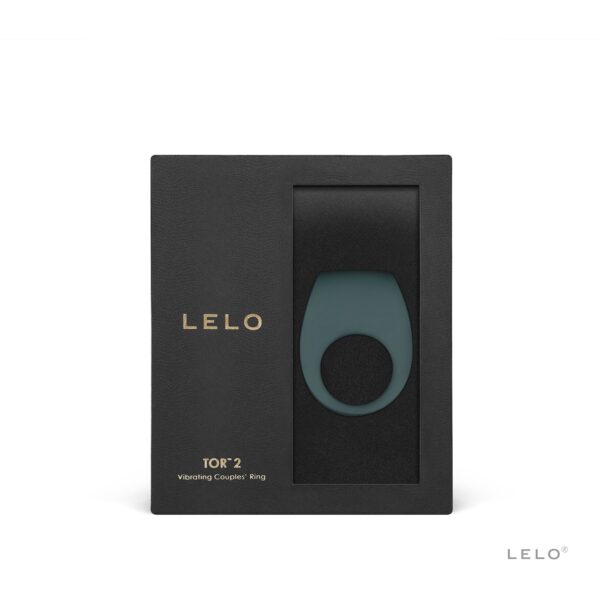 Ерекційне кільце з вібрацією LELO Tor 2 Green - Зображення 6