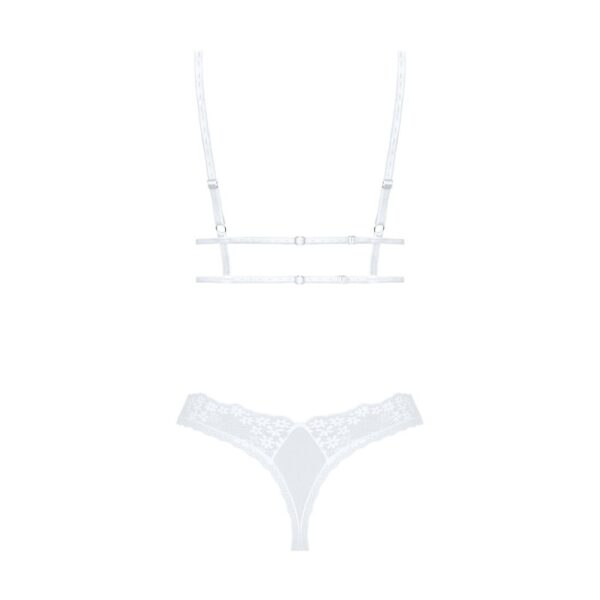 Еротичний комплект Obsessive Heavenlly 2-pcs set M/L, бюстгальтер і танга - Зображення 4