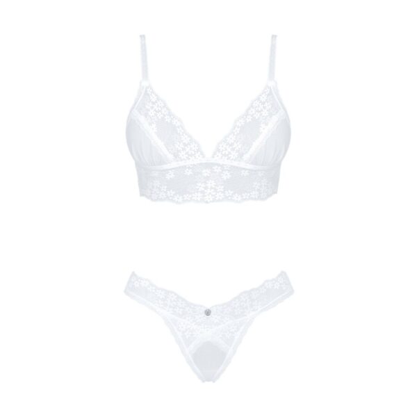 Еротичний комплект Obsessive Heavenlly 2-pcs set M/L, бюстгальтер і танга - Зображення 3