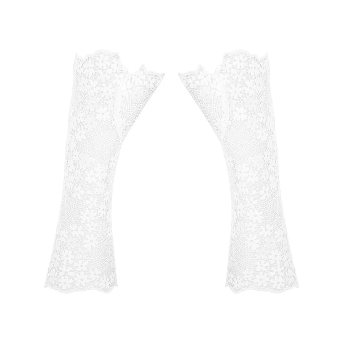 Мереживні мітенки Obsessive Heavenlly gloves для витонченого образу - Зображення 3