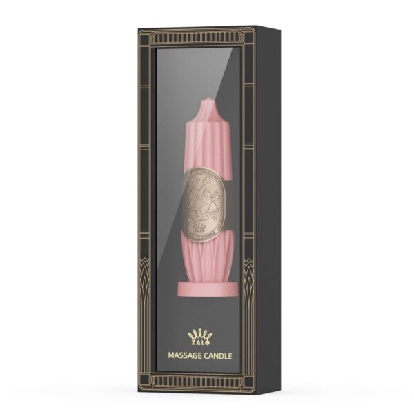 Розкішна масажна свічка Zalo Massage Candle Pink - Зображення 2