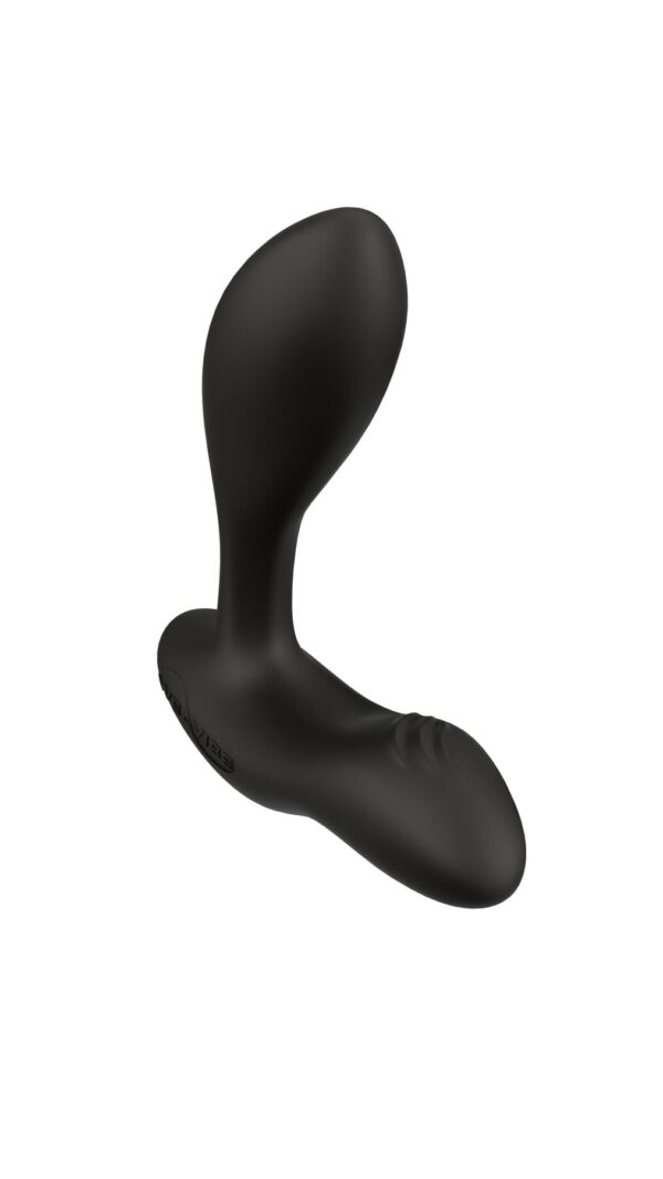 Смарт-вібромасажер простати We-Vibe Vector+ CHARCOAL BLACK, пульт ДК, регульований кут нахилу - Зображення 4