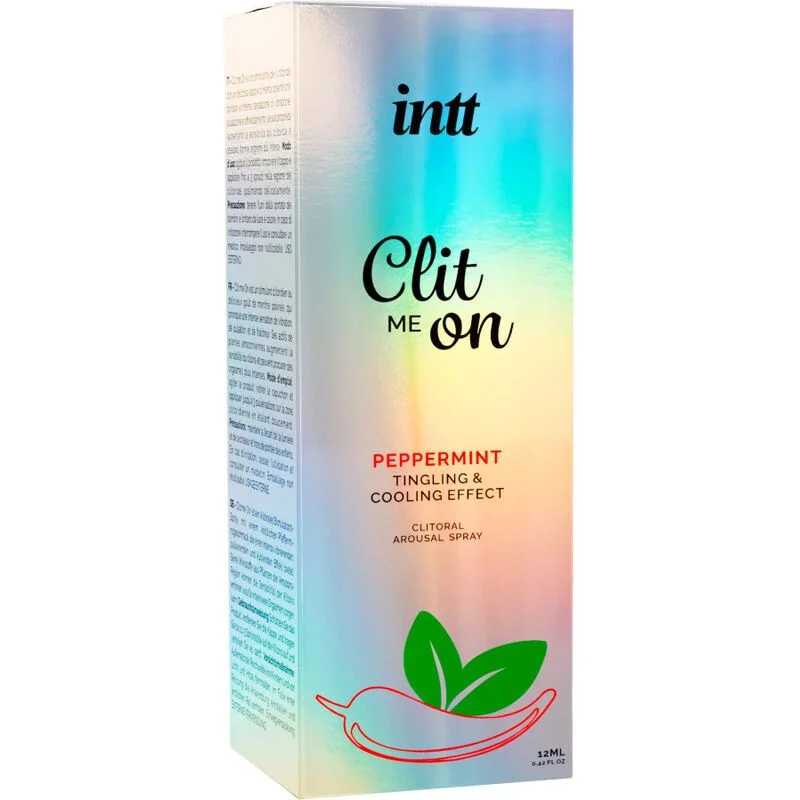 Збуджувальний спрей для клітора Intt Clit Me On Peppermint Cooling Effect 12 мл, охолоджувальний ефе - Зображення 3