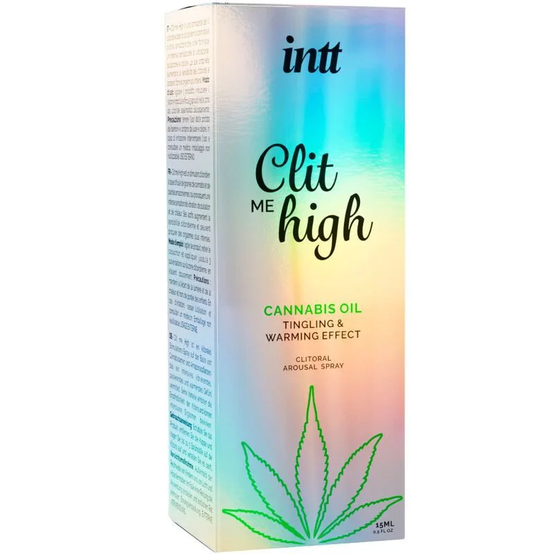Збуджувальний гель для клітора Intt Clit Me On High Cannabis Oil 15 мл, сильна стимуляція - Зображення 3
