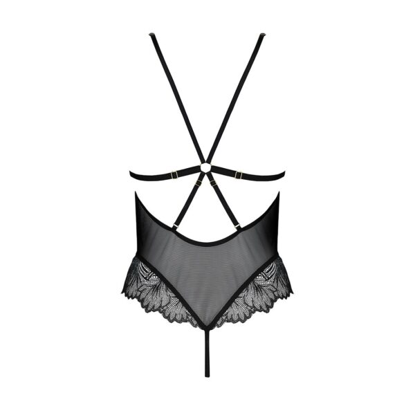 Боді Passion DELIENA BODY L/XL, black - Зображення 4