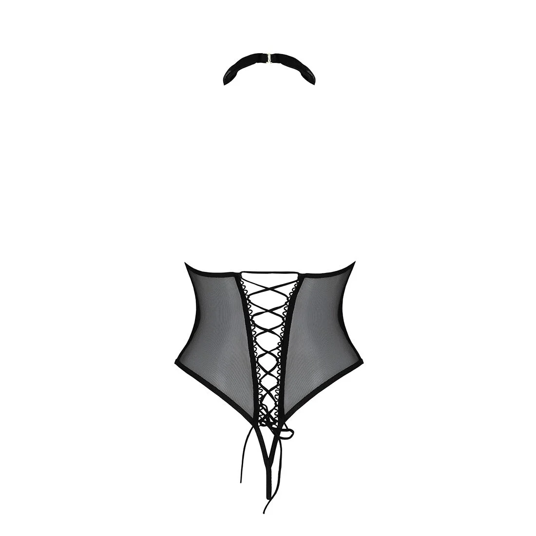 Боді Passion DOMINICA BODY S/M, beige - Зображення 4