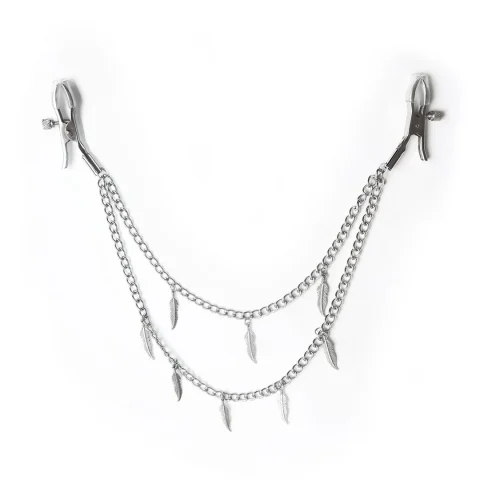 Затискачі з подвійним ланцюжком для сосків Art of Sex – Dream Catcher