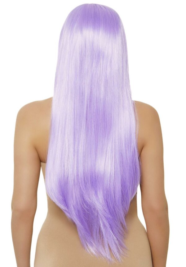 Перука Leg Avenue 33″ Long straight center part wig lavender - Зображення 2