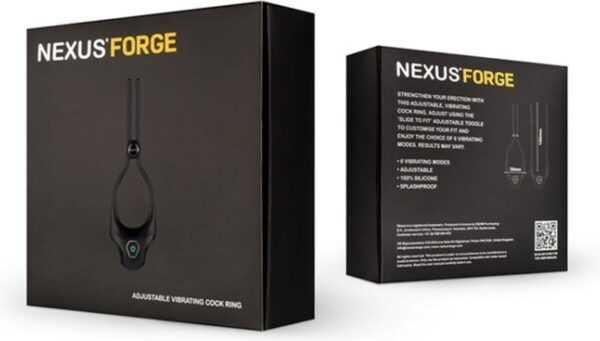 Ерекційне віброкільце-ласо Nexus FORGE Vibrating, 6 режимів - Зображення 10