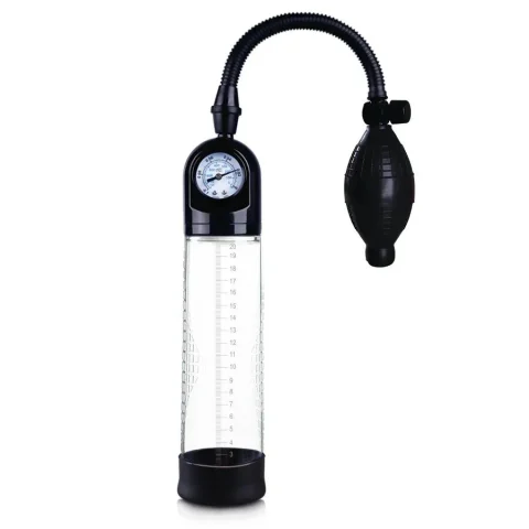 Вакуумна помпа Men Powerup з манометром і ручною «грушею»