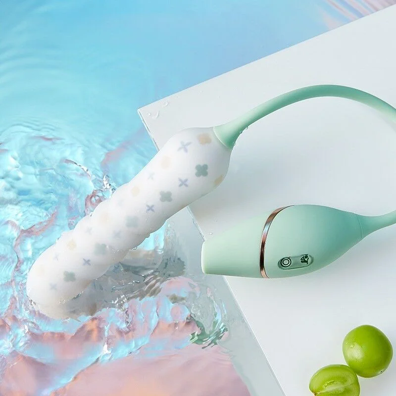 Пульсатор з вакуумним стимулятором KISTOY Cathy Pro на гнучкій зчіпці, під’єднання до смартфона - Зображення 3