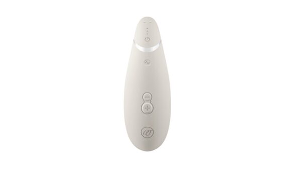 Вакуумний кліторальний стимулятор Womanizer Premium 2 - Grey, функції Autopilot та Smart Silence - Зображення 5