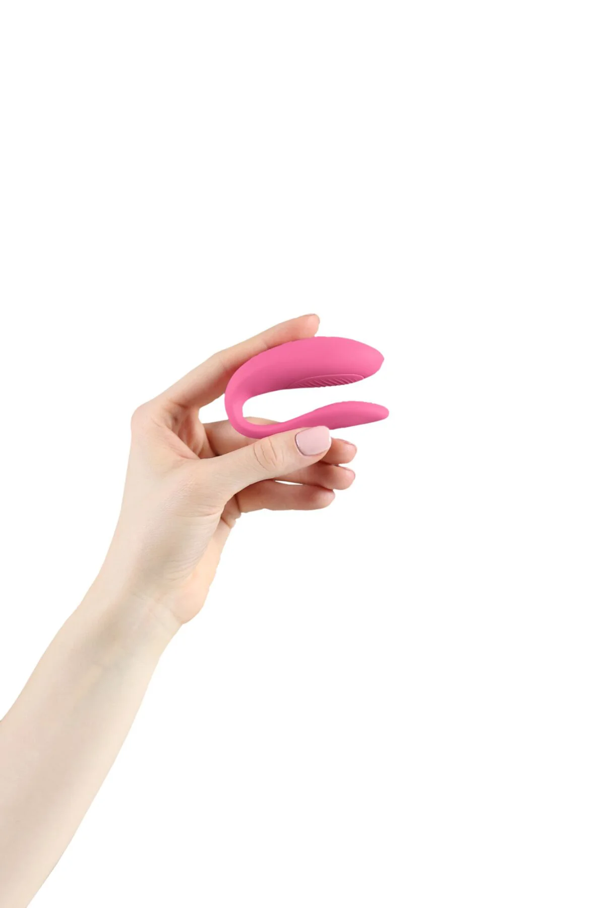 Смарт-вібратор для пар We-Vibe Sync Lite Pink, 10 віброрежимів, можна поєднувати з проникним сексом - Зображення 6