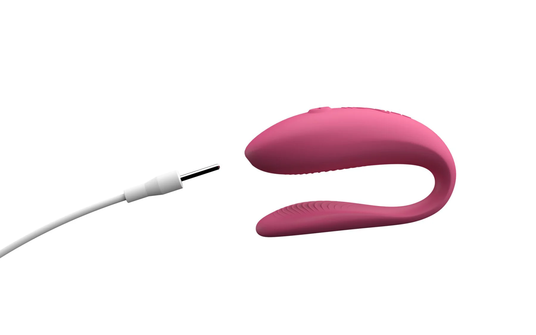 Смарт-вібратор для пар We-Vibe Sync Lite Pink, 10 віброрежимів, можна поєднувати з проникним сексом - Зображення 5