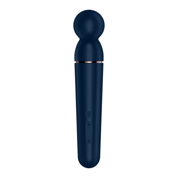 Вібромасажер Satisfyer Planet Wand-er Blue/Rosegold, дуже потужний, бездротовий - Зображення 5