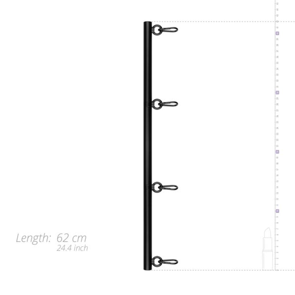Фіксатор для рук та ніг Bedroom Fantasies: Spreader Bar Lightweight Restraint Bar, чорний - Зображення 3