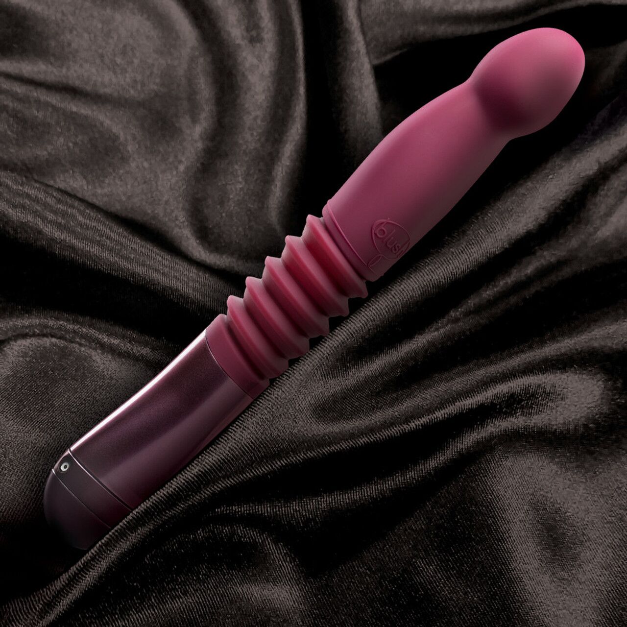 Пульсатор Temptasia by Blush - Trixie Thrusting Dildo - Wine Red - Зображення 8
