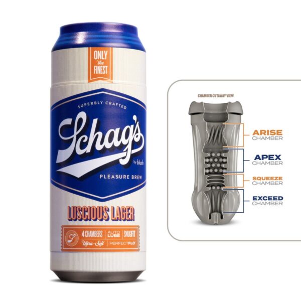 Мастурбатор Schag’s by Blush - Luscious Lager Masturbator - Frosted - Зображення 2