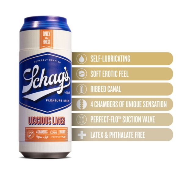 Мастурбатор Schag’s by Blush - Luscious Lager Masturbator - Frosted - Зображення 3