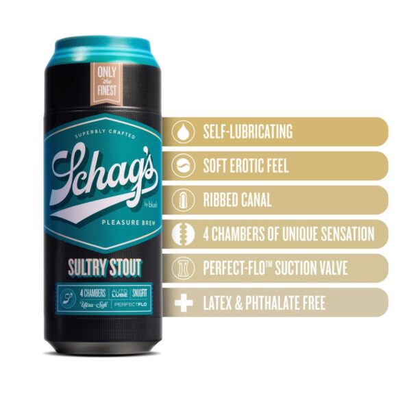 Мастурбатор Schag's by Blush - Sultry Stout Masturbator - Frosted - Зображення 3