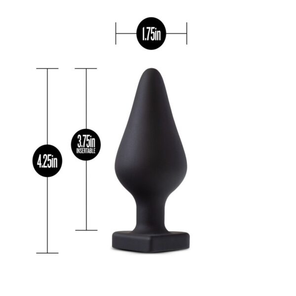 Анальна пробка Temptasia by Blush - Fuck Me Anal Plug - Black - Зображення 2