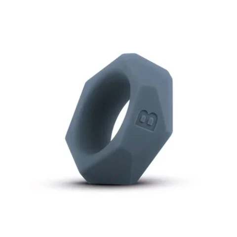 Ерекційне кільце Boners Diamond Cock Ring – Grey, внутрішній діаметр 3,2 см