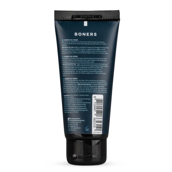Крем для ерекції та збільшення члена Boners Penis XXL Cream (100 мл) - Зображення 2
