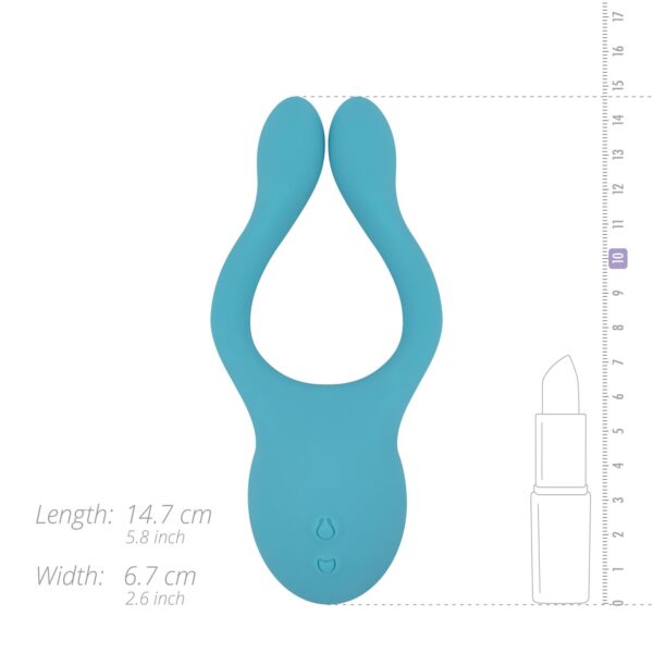 Вібратор для пар Cala Azul - Dani I Couples Vibrator - Зображення 7
