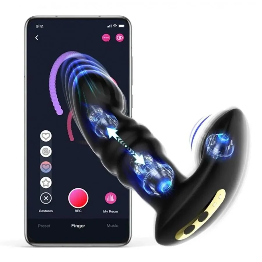 Смарт вібратор-пульсатор Fun Town Jive Black, імітація фрикцій - Зображення 5