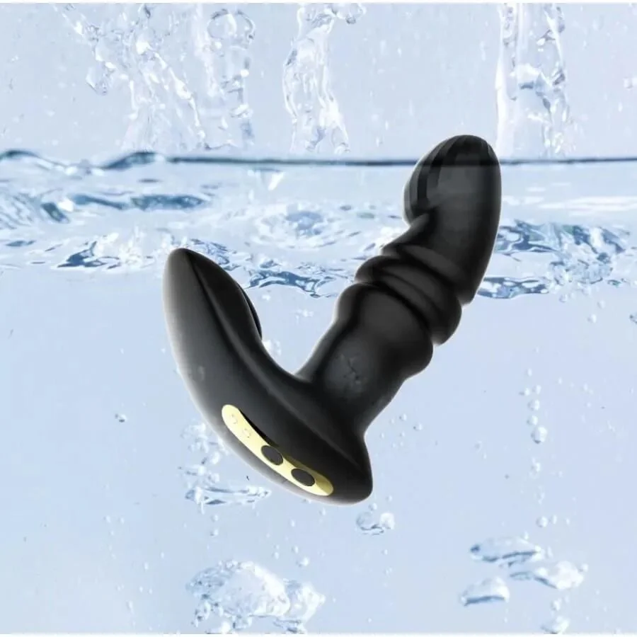 Смарт вібратор-пульсатор Fun Town Jive Black, імітація фрикцій - Зображення 4