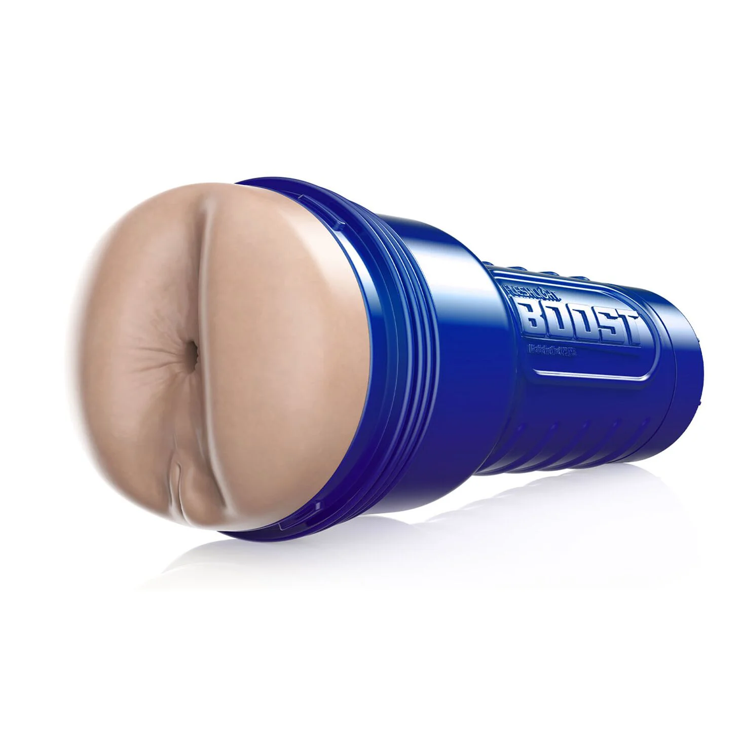 Мастурбатор-попка Fleshlight Boost Blast Female Light Medium Flesh, плаваючі кільця Turbo Tech - Зображення 3