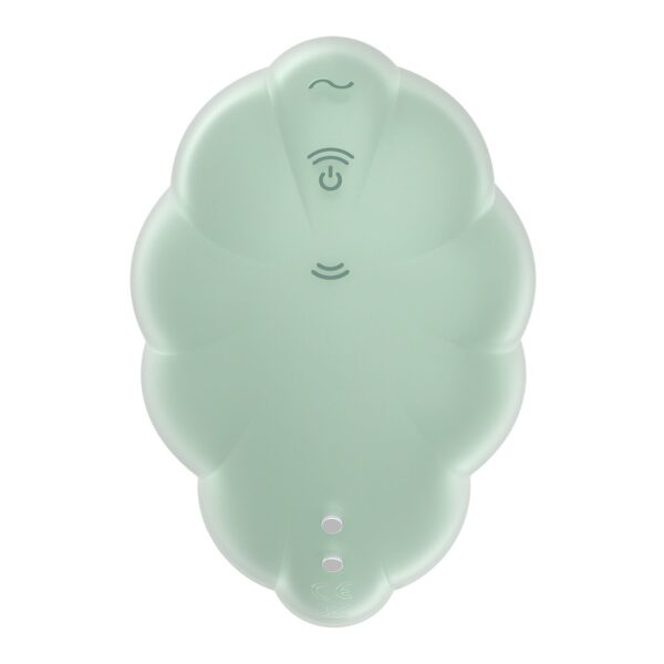 Вакуумний стимулятор з вібрацією Satisfyer Cloud Dancer Mint - Зображення 5