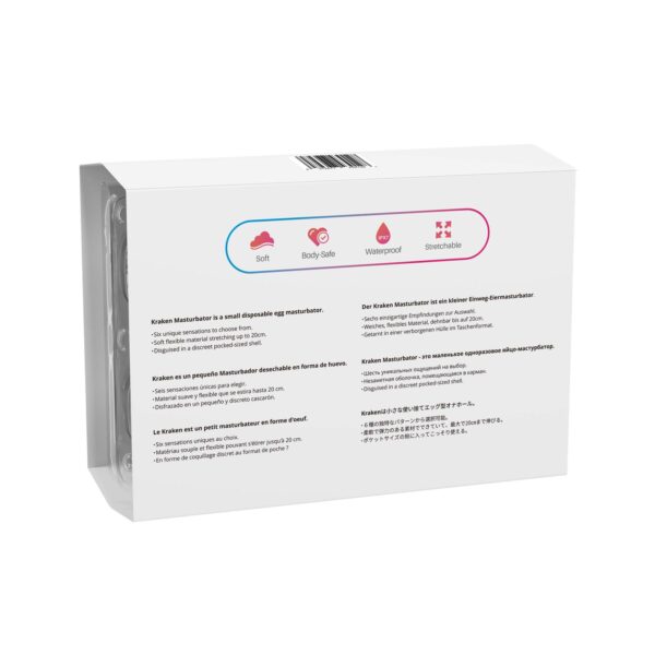 Набір мастурбаторів-яєць Lovense Kraken masturbator egg box, 6 штук, різна текстура - Зображення 2
