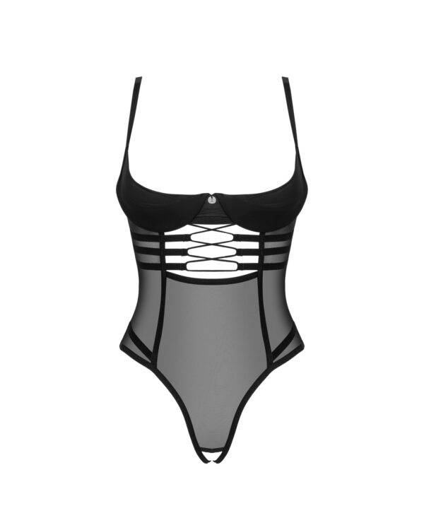 Боді Obsessive Roxelia crotchless teddy XS/S - Зображення 3