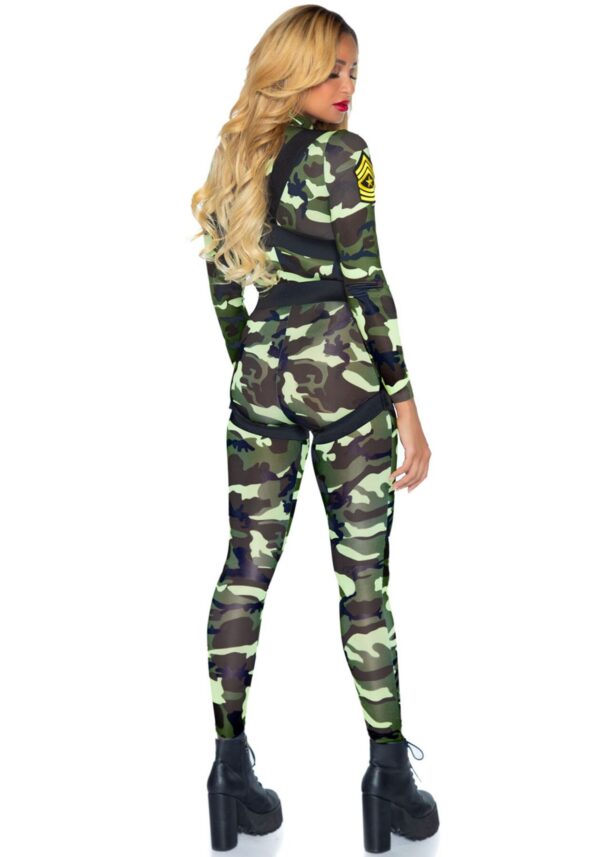 Еротичний костюм десантниці Leg Avenue Pretty Paratrooper L, комбінезон, портупея - Зображення 2