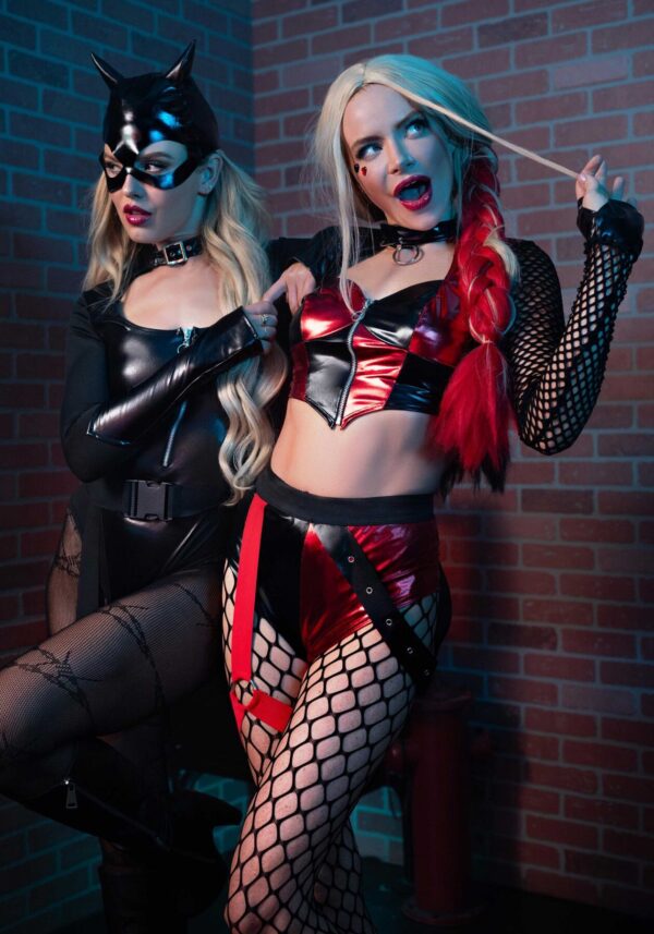Еротичний костюм Leg Avenue Crime Spree Sweetie Costume L, топ, шорти - Зображення 5