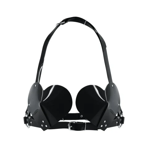 Ліф Серце Feral Feelings - Hearts Bra Black