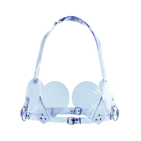 Ліф Серце Feral Feelings - Hearts Bra Trasparent