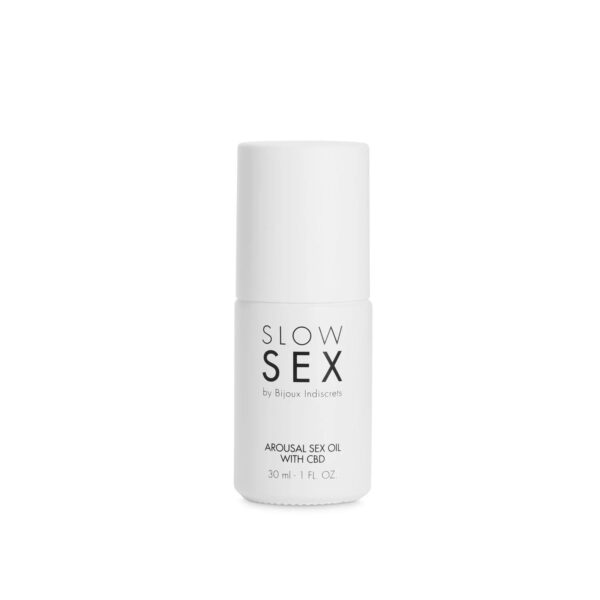 Олія для збудження Bijoux Indiscrets SLOW SEX Arousal Sex Oil CBD (30 мл) - Зображення 3