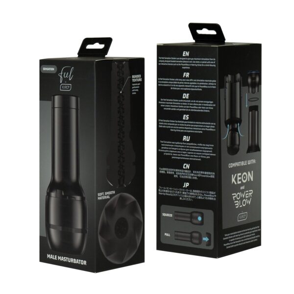 Мастурбатор Kiiroo FeelSensation Stroker PBC сумісний з PowerBlow та Keon - Зображення 5