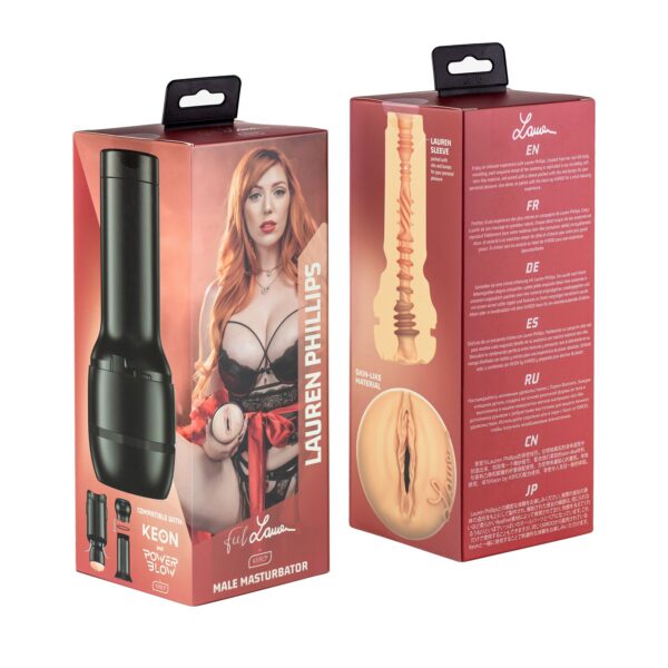Мастурбатор Kiiroo Feel Lauren Phillips PBC сумісний з PowerBlow та Keon - Зображення 6