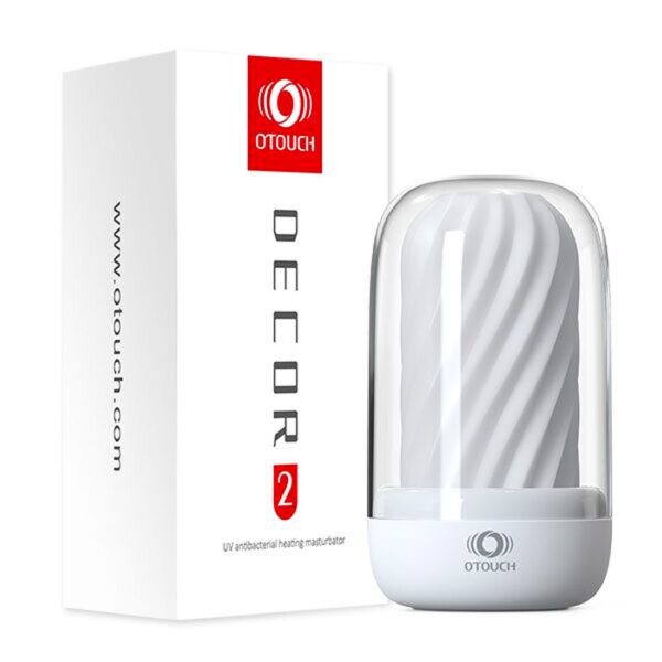 Мастурбатор Otouch DECOR 2, TPE, підігрів до 55 °C, УФ-дезінфекція - Зображення 9