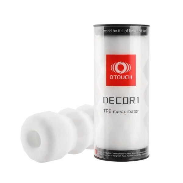 Мастурбатор Otouch DECOR 1-B, ефект всмоктування, пружні пірамідки - Зображення 5